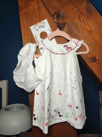 Robe et bloomer sergent major 6 mois