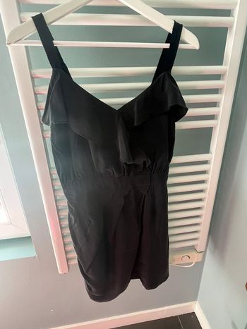 Robe à bretelle en soie Sandro M