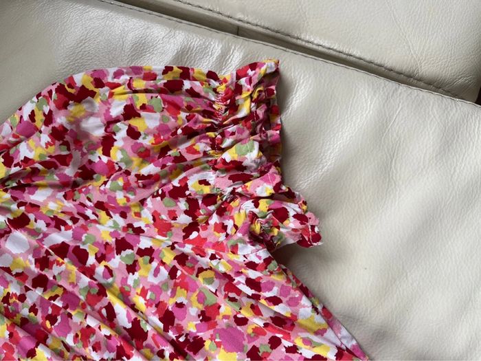 Jolie petite robe légère été taille 38 état neuf fleurs - photo numéro 7