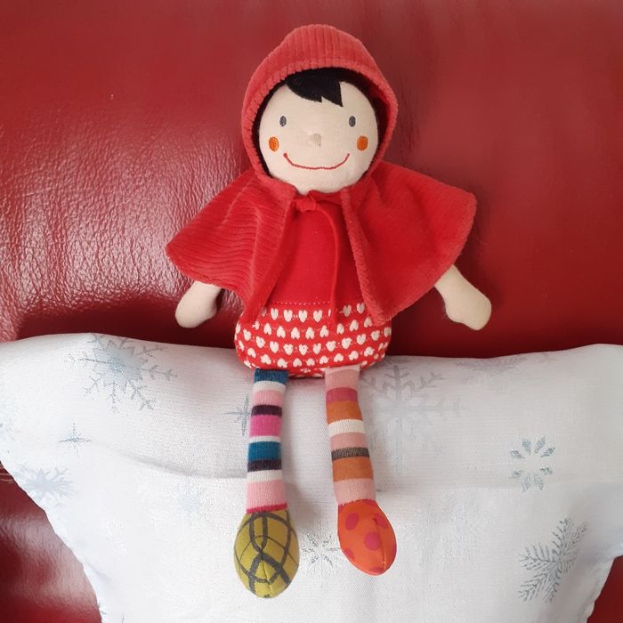 Poupée-doudou "Petit Chaperon rouge" *Ebulobo - photo numéro 10