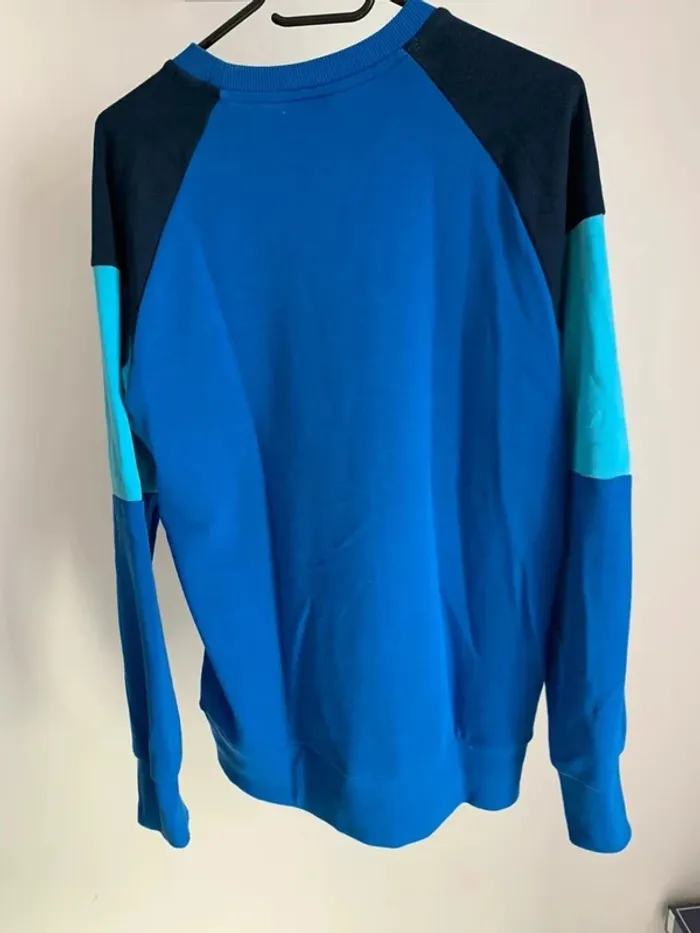 Pull adidas bleu taille M - photo numéro 6