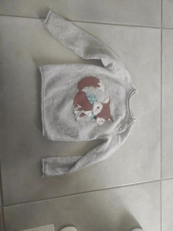 Pull laine et coton sergent major 3 ans