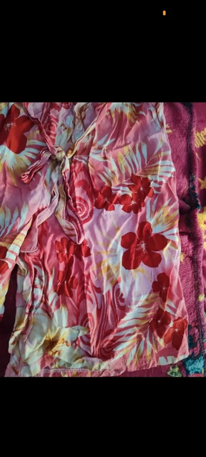 Short léger avec motif taille M - photo numéro 3
