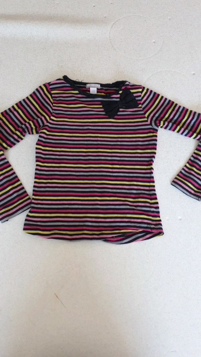 Haut manches longues fille 5 ans