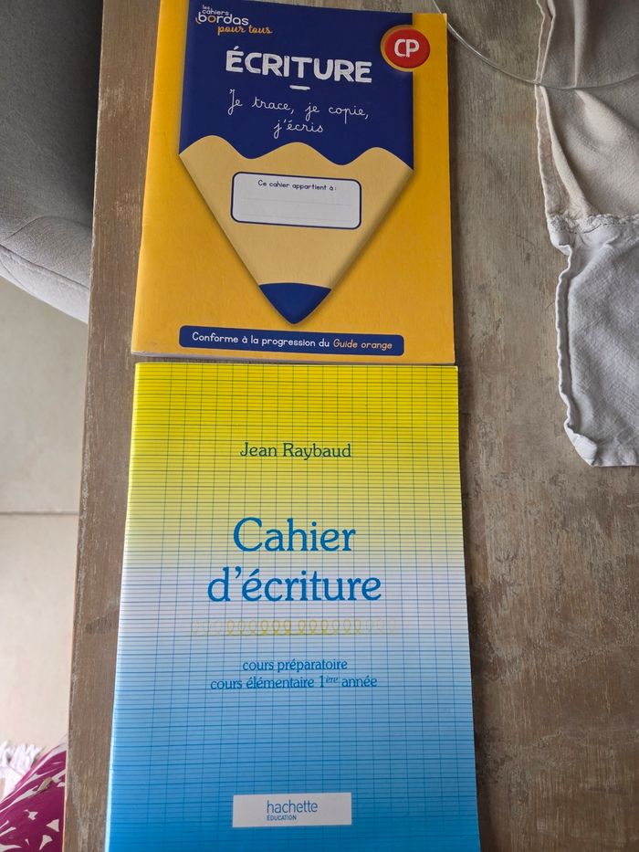 Lot cahier enfant neuf