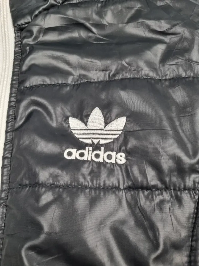 Doudoune Adidas noire – Taille L Femme (mesures en photos) - photo numéro 6