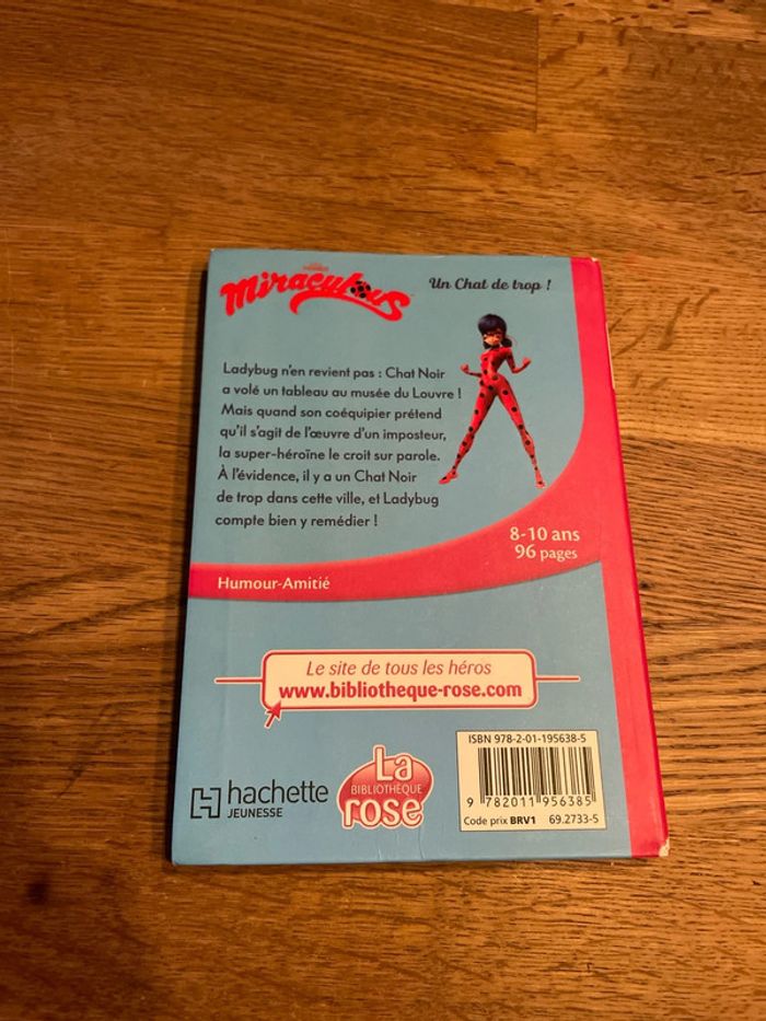 Livre La bibliothèque Rose Miraculous Un chat de trop ! Numéro 2 - photo numéro 3