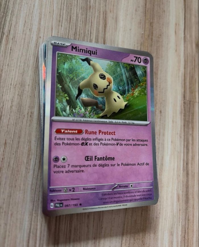 Lot 35 cartes holo Pokémon me2, me1, ev8, ev9, ev 10.5