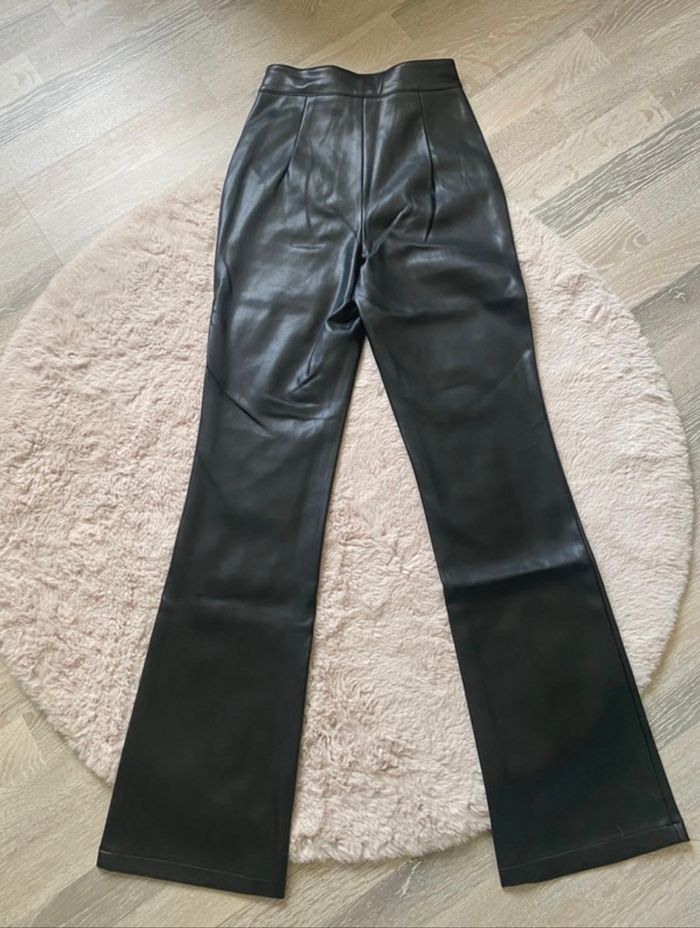Pantalon Similicuir Noir - photo numéro 3