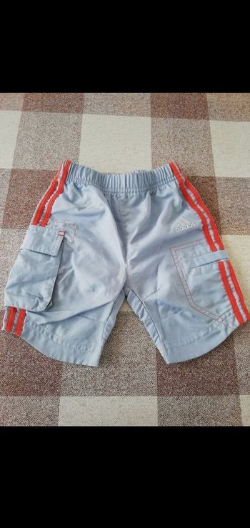 Short de bain turquoise adidas 12 mois