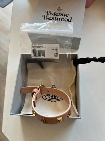 Vivienne Westwood Bracelet  Norfolk Gold Beige Taille Unique