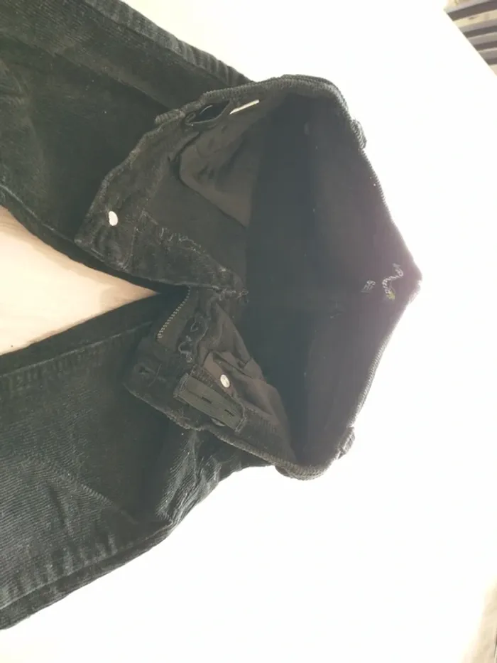 Pantalon en velours noir - 6 ans - photo numéro 5