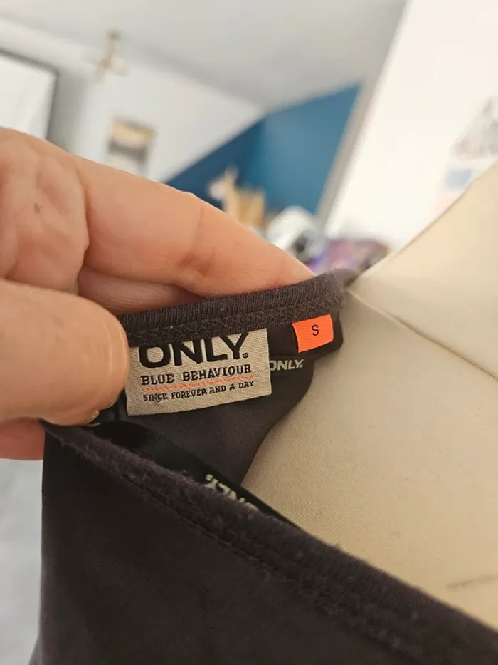 Blouse Only 36 grise anthracite #lora11femme36 - photo numéro 3