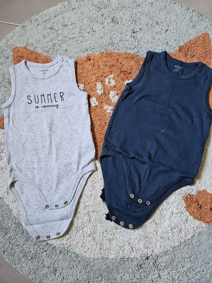 Lot de 2 bodies - 24 mois