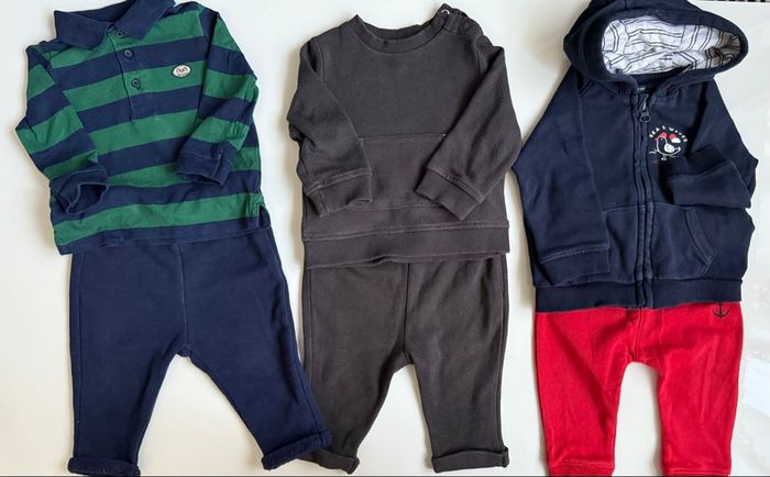 Lot de 3 ensembles kiabi - 6 mois