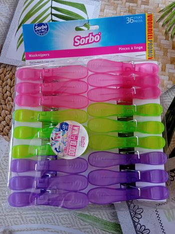 Paquet de 36 Pinces à linge 