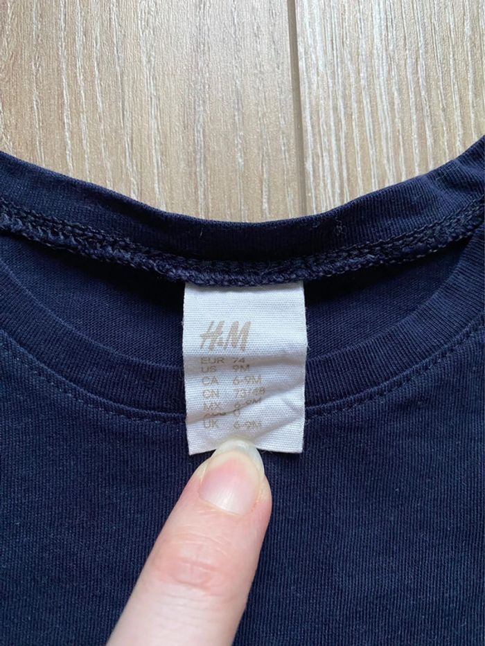 T-shirt manches courtes H&M - photo numéro 3