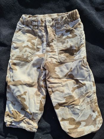 Pantalon velours garçon