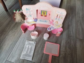 Salon de coiffure Barbie 1991 notice 9305