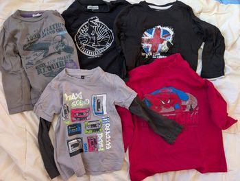 Lot T-shirts manches longues