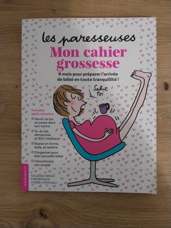 Les paresseuses mon cahier de grossesse