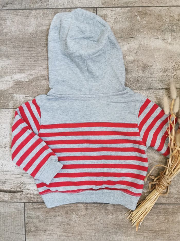 🌺La compagnie des petits Sweat a capuche 12mois - photo numéro 6
