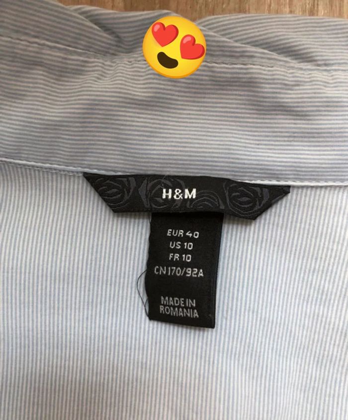 Chemise femme manches longues 40 H&M - photo numéro 4