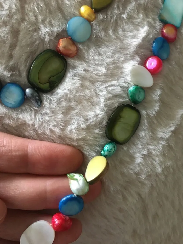 Collier Perles d’eau douce - photo numéro 12