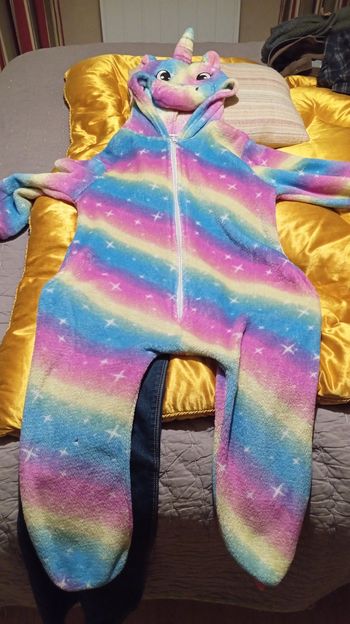 Combinaison pyjama licorne 6 ans