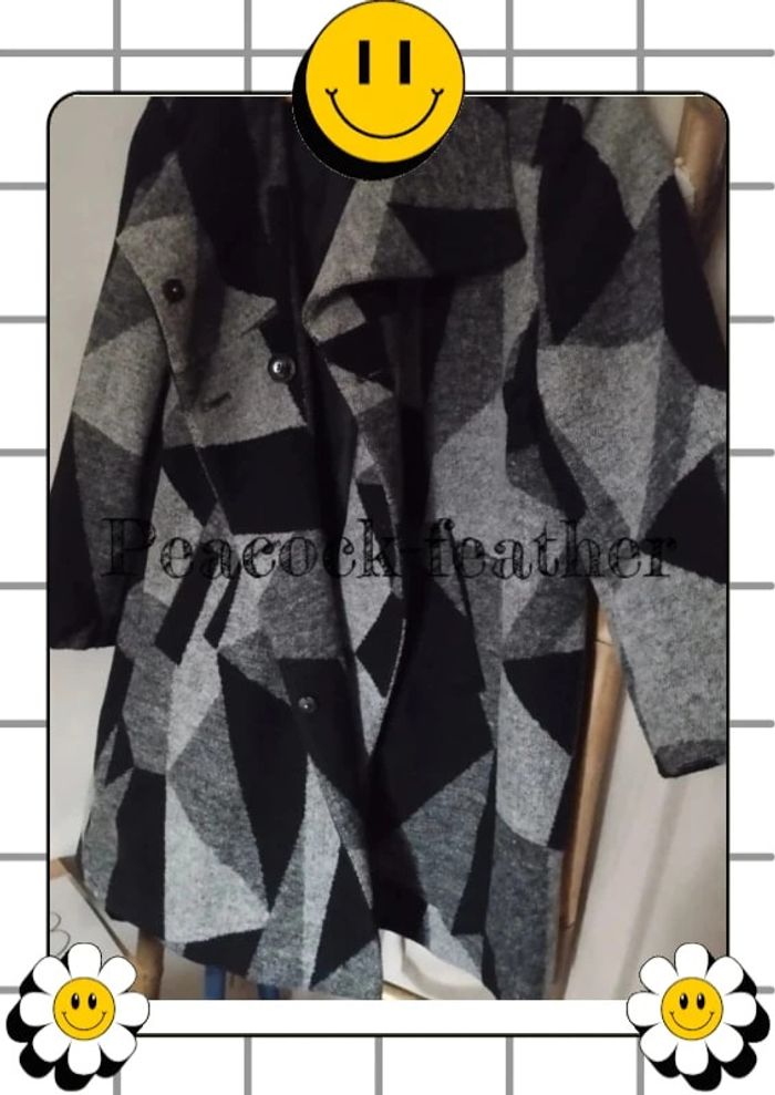 Manteau m&s mode 48 gris - photo numéro 4