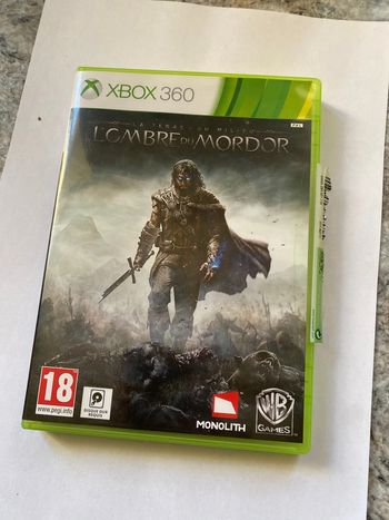 l’ombre du Mordor Xbox 360