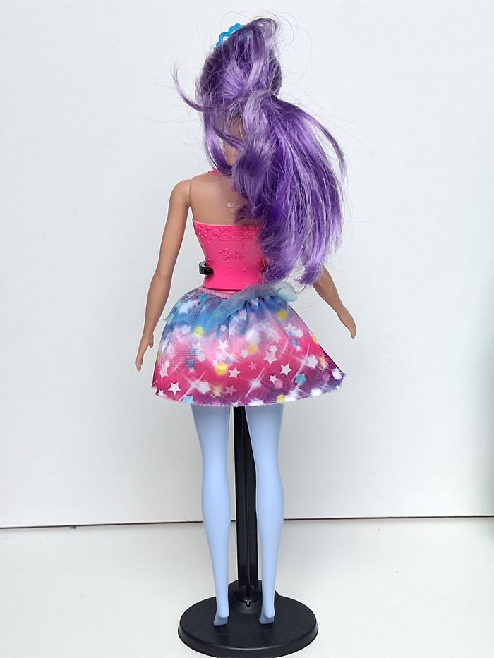 Poupée Barbie Dreamtopia fée aux Cheveux Violets gjk00 - photo numéro 5