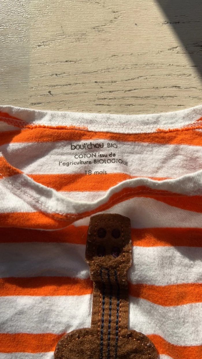 T-shirt rayé 18 mois - photo numéro 2