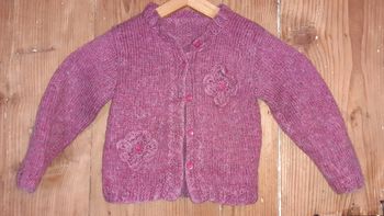 Gilet à fleurs