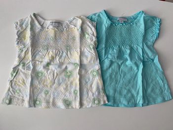 Lot t-shirt manche courte 6 mois