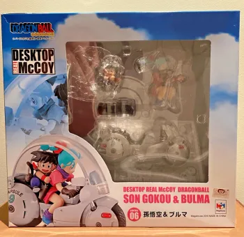 Dragon Ball DBZ - Son Gokou Goku & Bulma - Megahouse Desktop Real McCOY