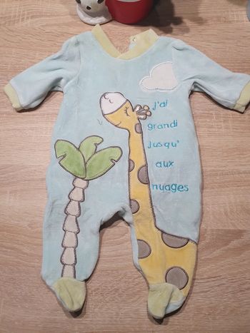 Pyjama bb 1 mois