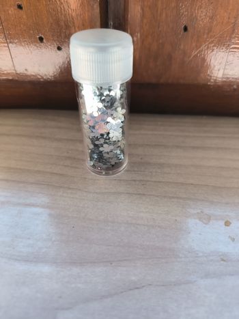 loisirs creatifs fleurs argentees