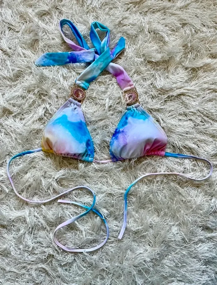Haut de bikini à strass S ASOS - photo numéro 2