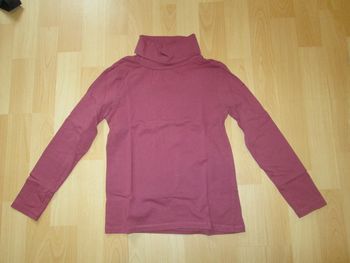 tee shirt col roule fille 8 ans kiabi