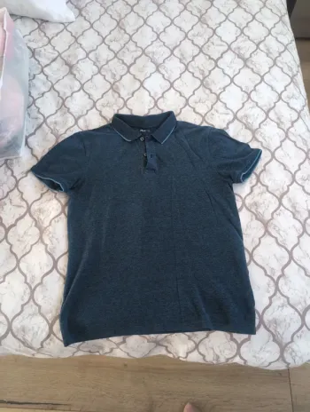 Polo bleu