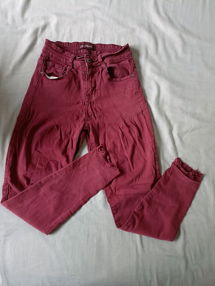 Pantalon skinny femme taille 36