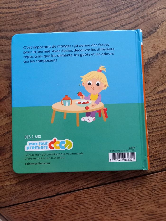 Livre Les repas - photo numéro 2