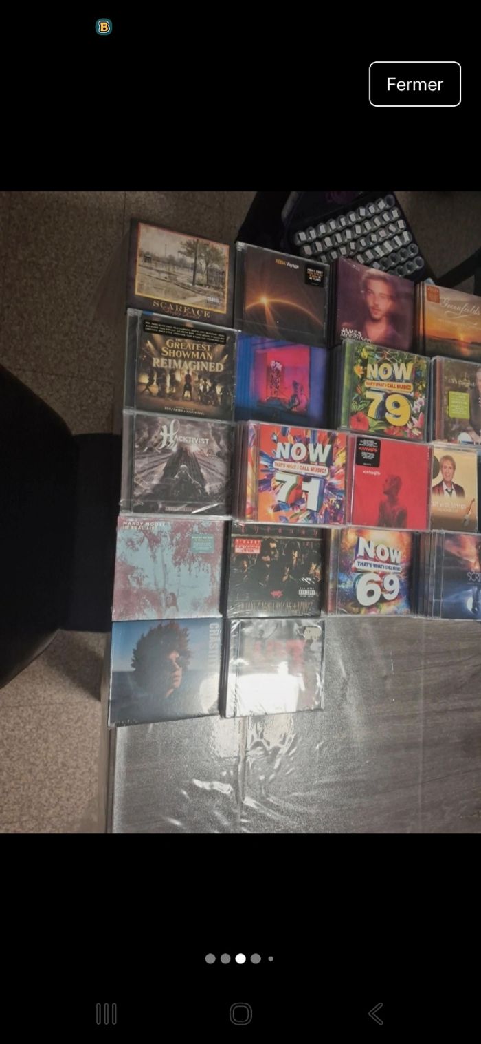 Très gros lot de cd musique 100 ou plus 🎶 - photo numéro 3