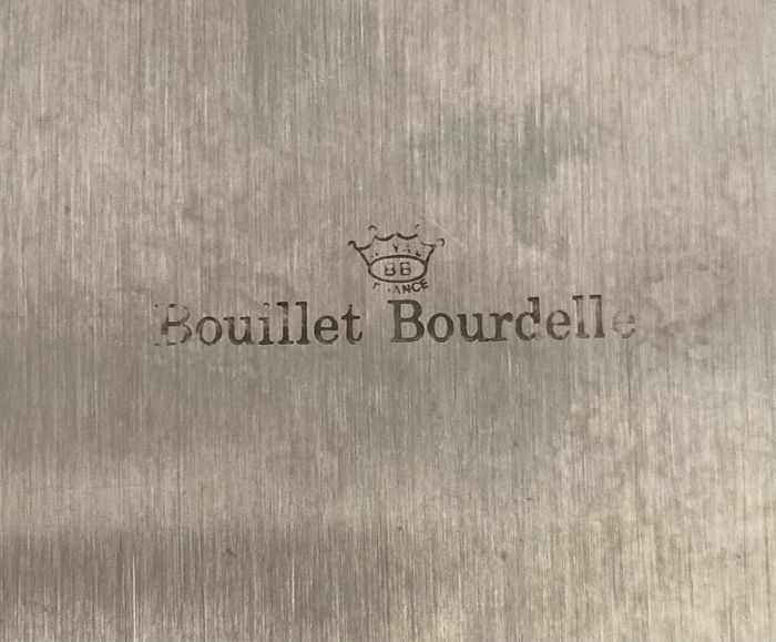 Plat creux en étain Bouillet Bourdelle - photo numéro 3