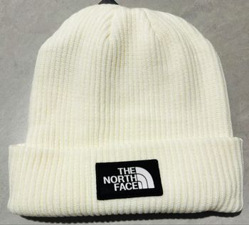 Bonnet the north face blanc neuf