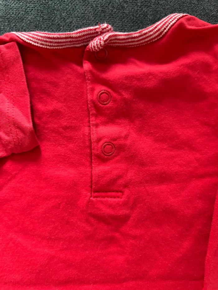 Très joli tee shirt manches longues 12 mois sergent major - photo numéro 5
