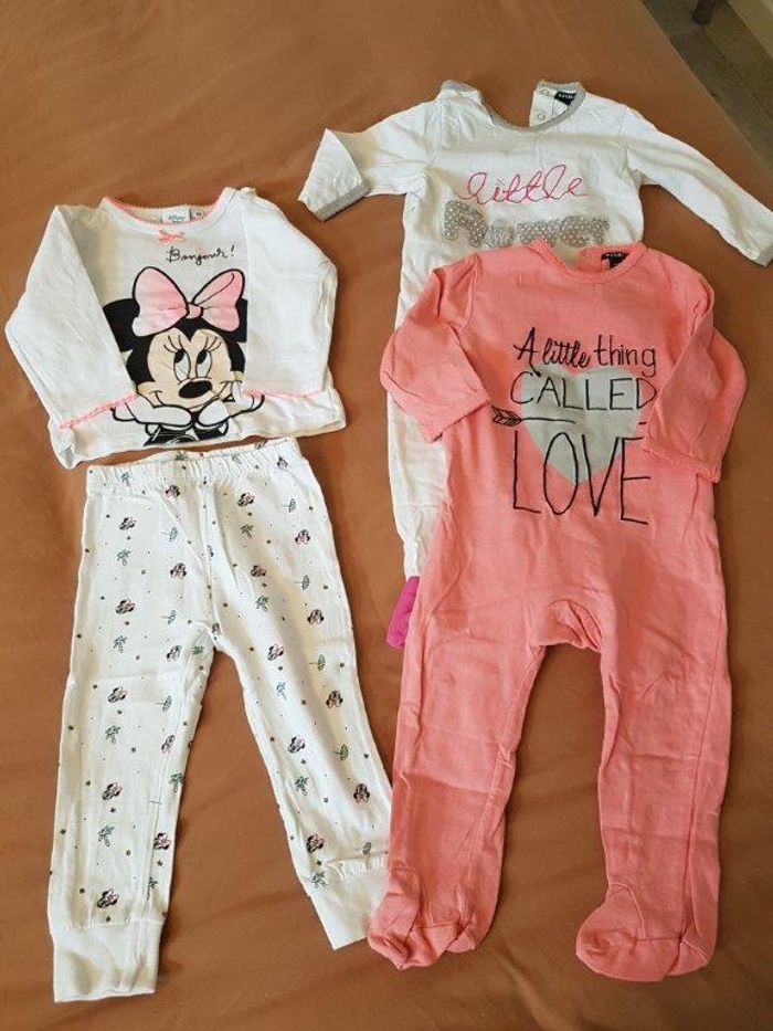 Lot vêtements fille 18 mois (50 pièces) - photo numéro 4