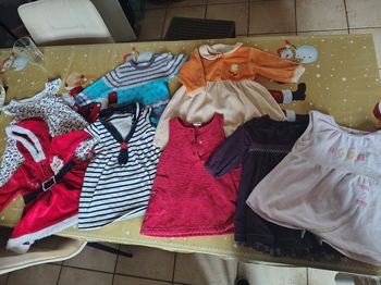 Gros lot bébé fille 12 mois 