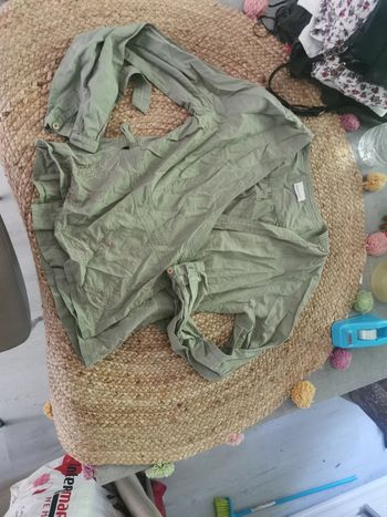 Chemise cache cœur taille M